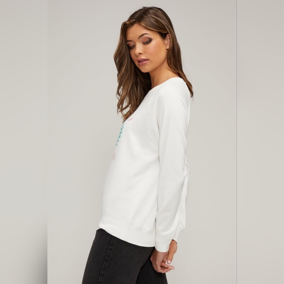 Wildfox Pickleball Champ Keely Raglan Sweatshirt Size M NWT - Picture 5 of 7